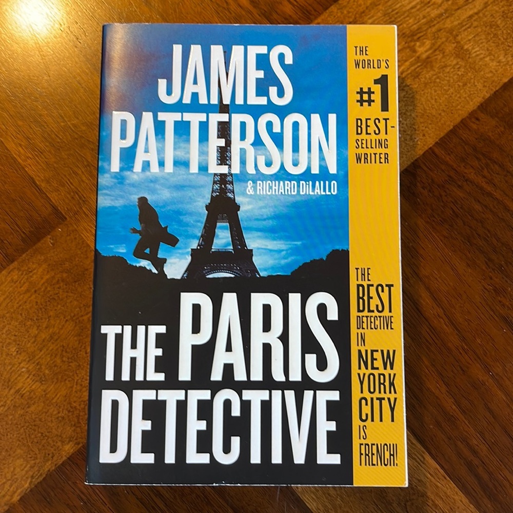 LIKE NEW JAMES PATTERSON "THE PARIS DETECTIVE" - SOFT COVER